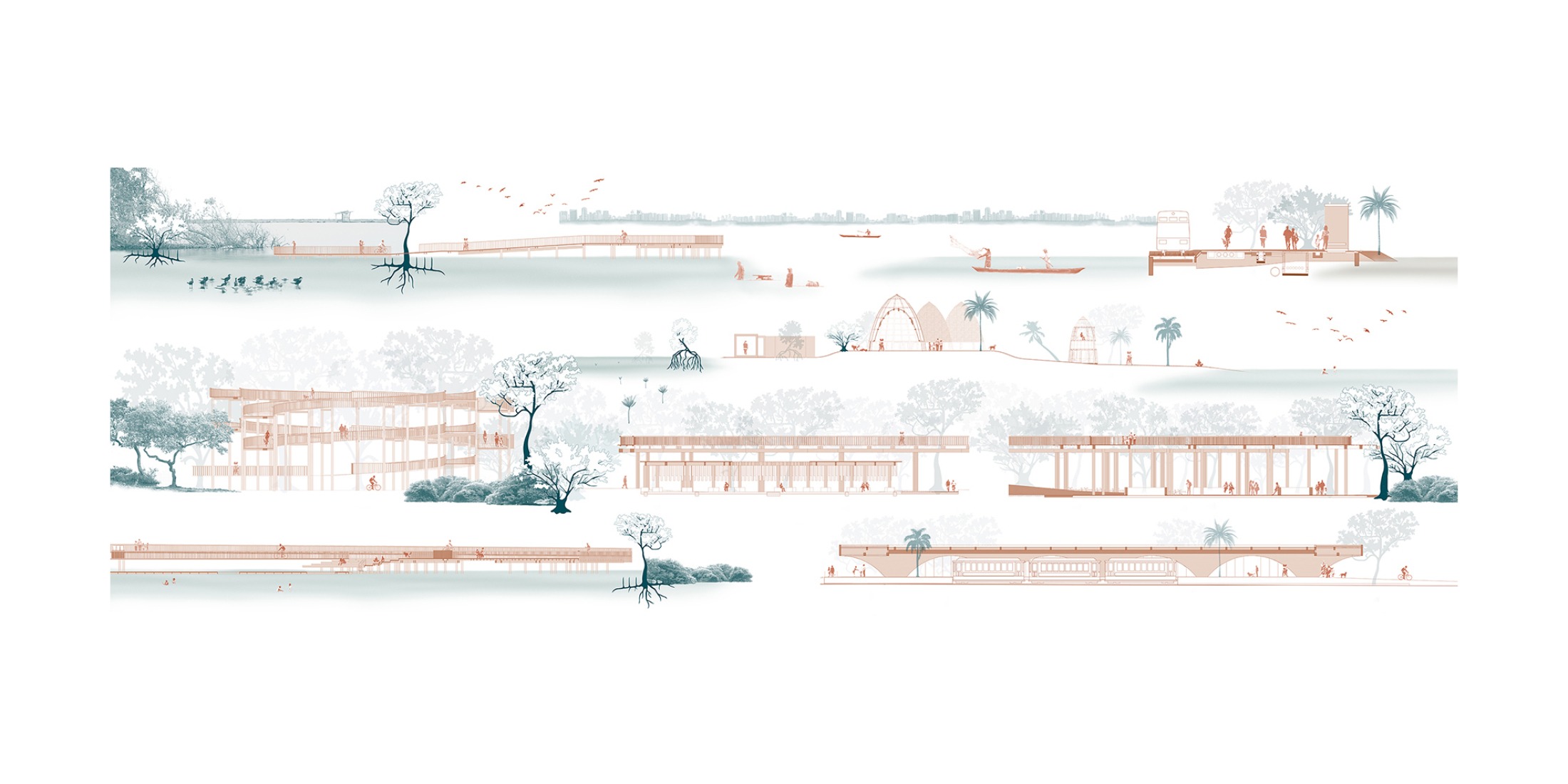 Ecoparque Ciénaga de Mallorquín por DEB Architecture + El Equipo Mazzanti. 