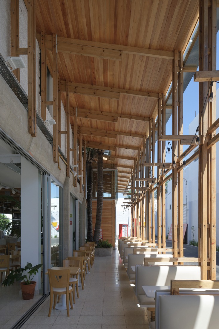 «Autohelado LV Escalada» por DRM Arquitectura. Fotografía por Javier Agustín Rojas.