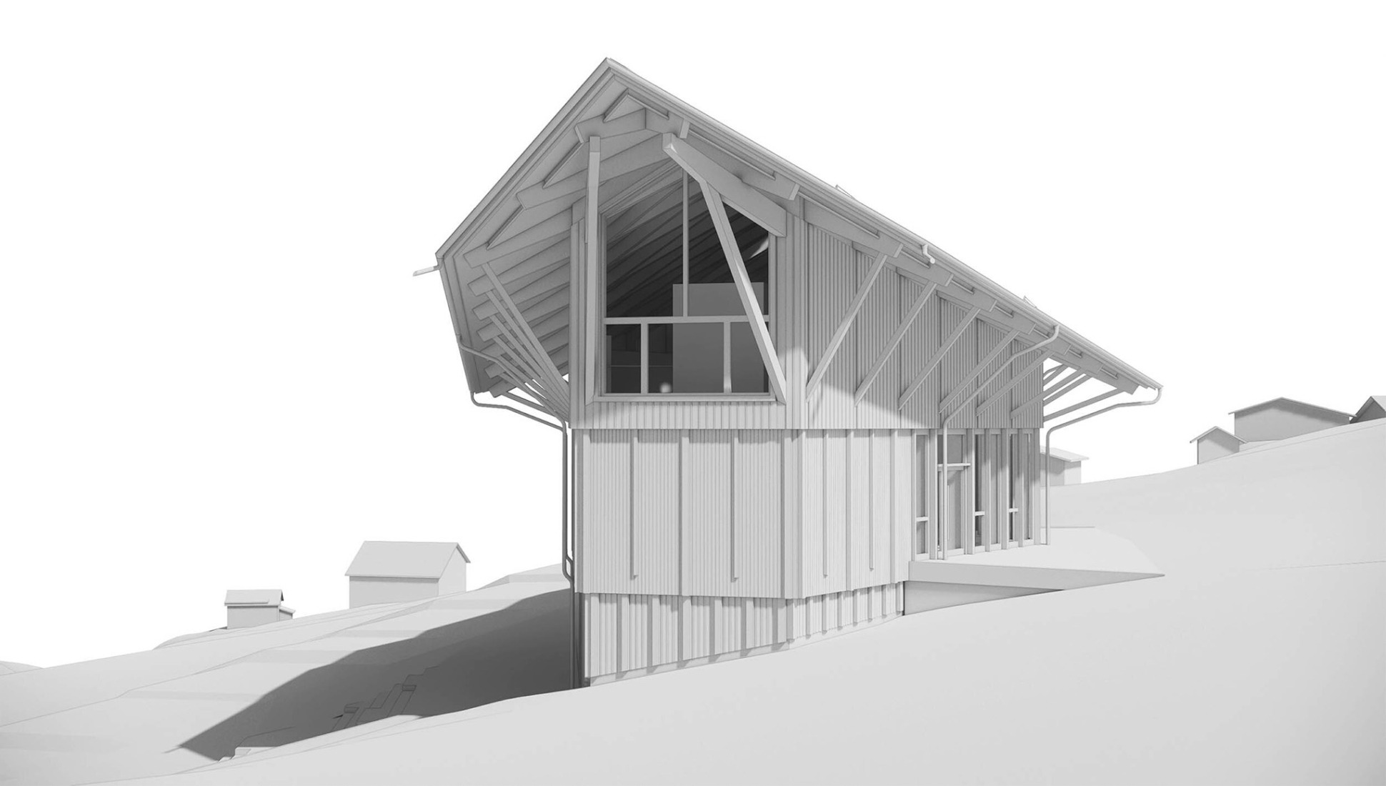 Visualización. «Resonance Centre Peter Roth» por Graber Pulver + Martina Hauser.