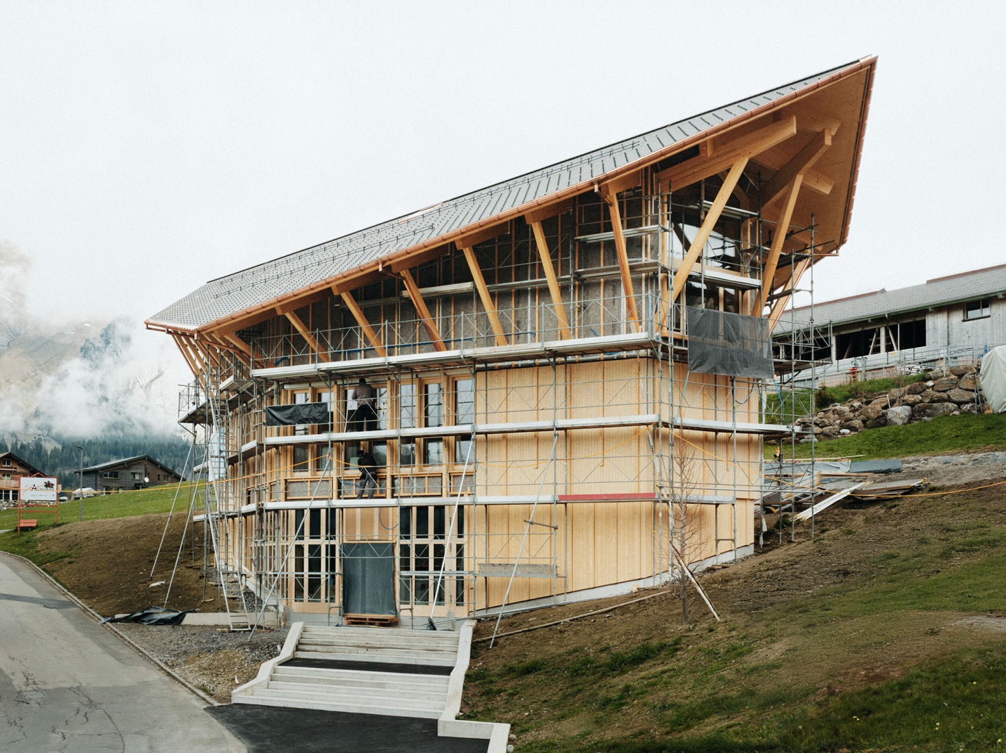 Construcción. «Resonance Centre Peter Roth» por Graber Pulver + Martina Hauser.