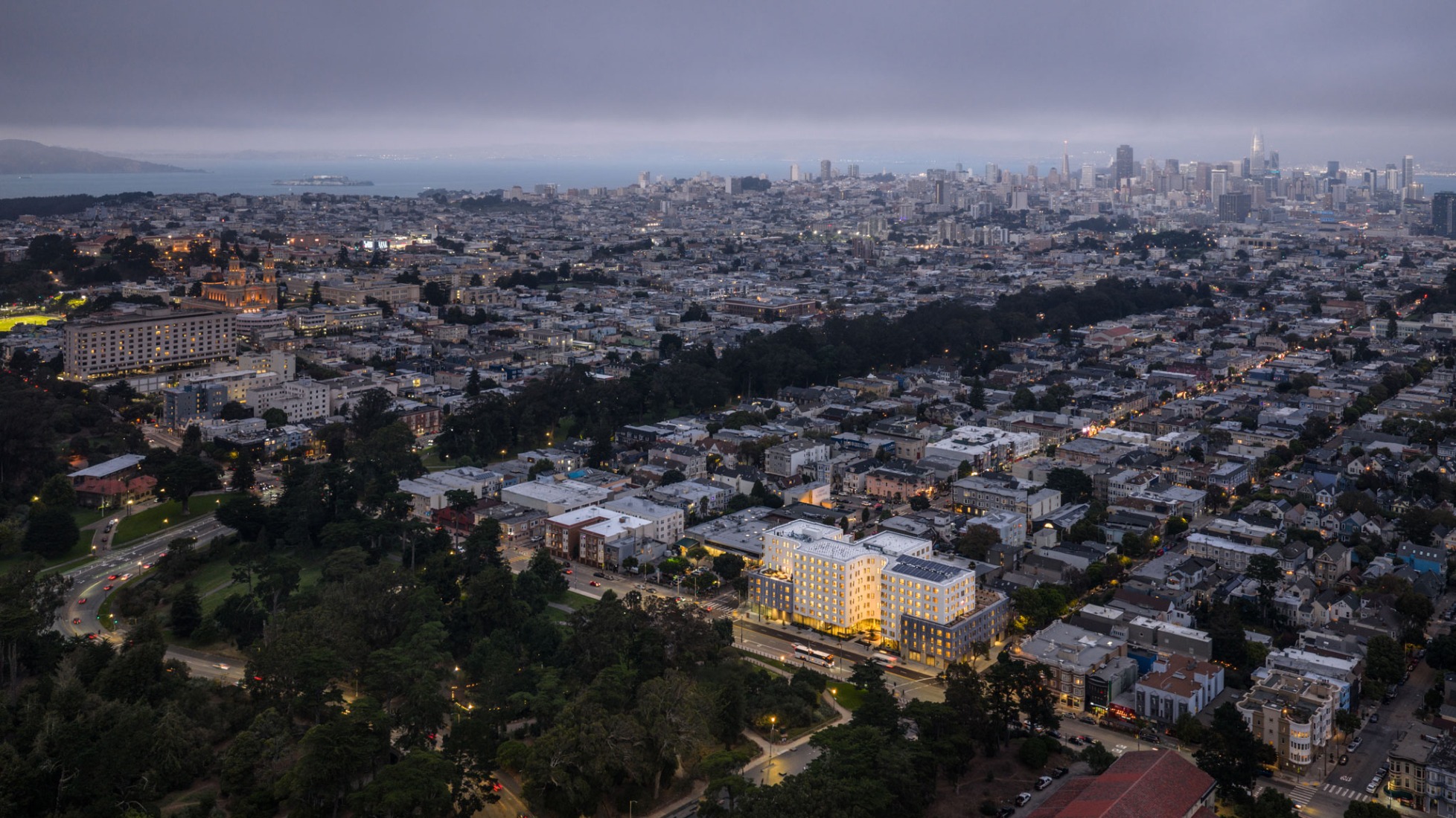 730 Stanyan by OMA. Photograph by Jason O'Rear.