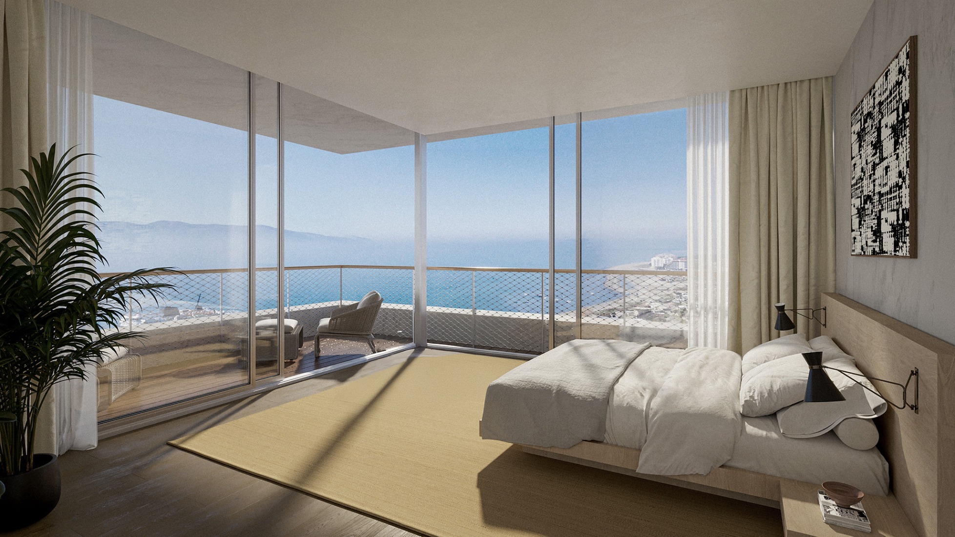 "Duas Towers" by OODA. Rendering by OODA.