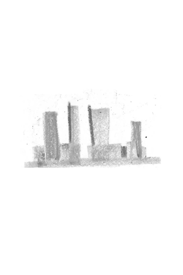 Sketch. "Duas Towers" by OODA.