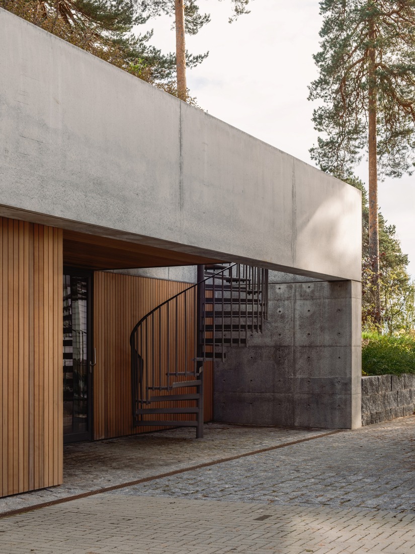 Pabellón Vækerøåsen por R21 Arkitekter. Fotografía por Ruben Ratkusic.