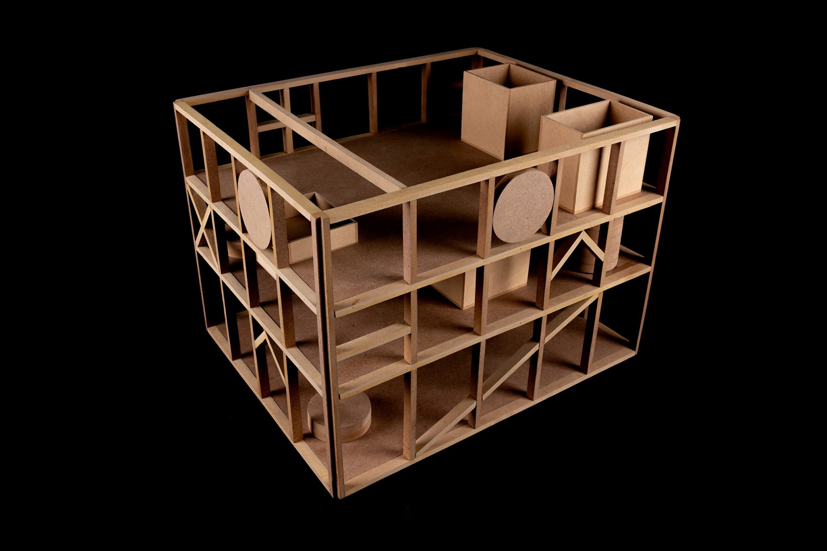 Maqueta. "Casa Eva" by S-AR.