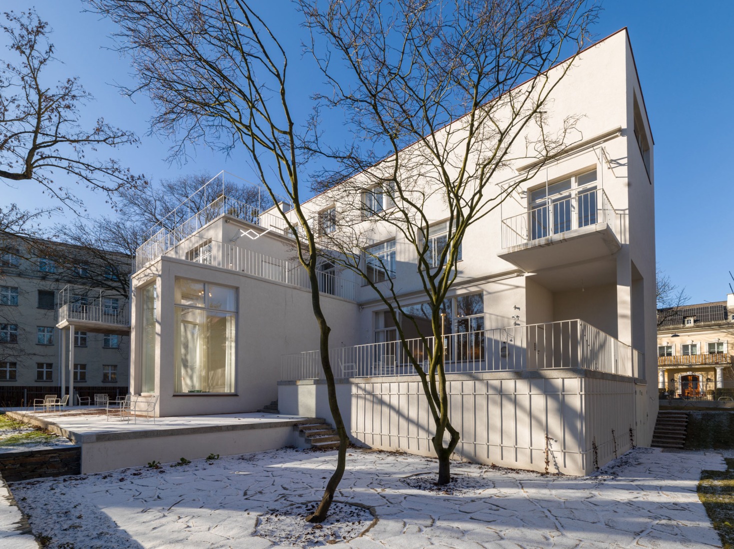 Villa Beer by Josef Frank and Oskar Wlach / Renovation by Christian Prasser. Photograph by Stephan Huger.
