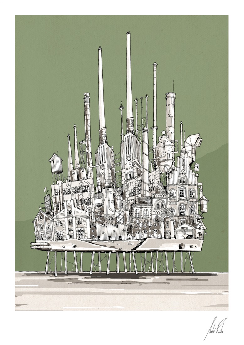 The Old Refinary I. Imagen por André Rocha.