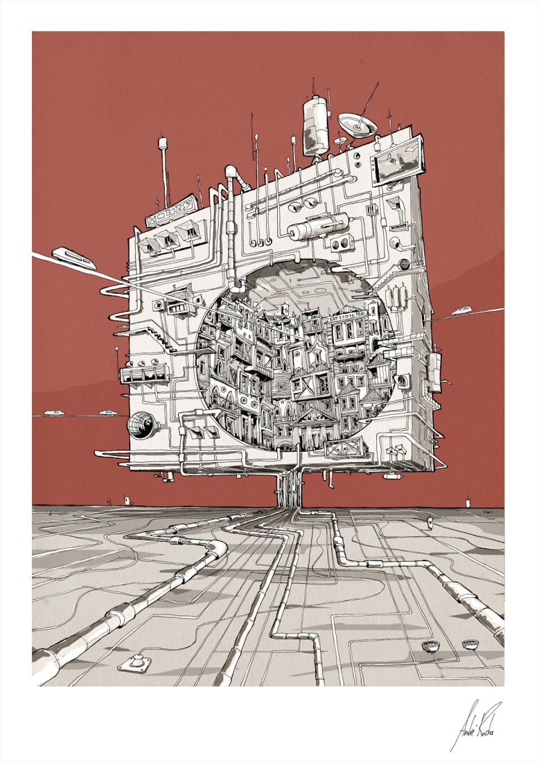 The Space Cube. Image por André Rocha.