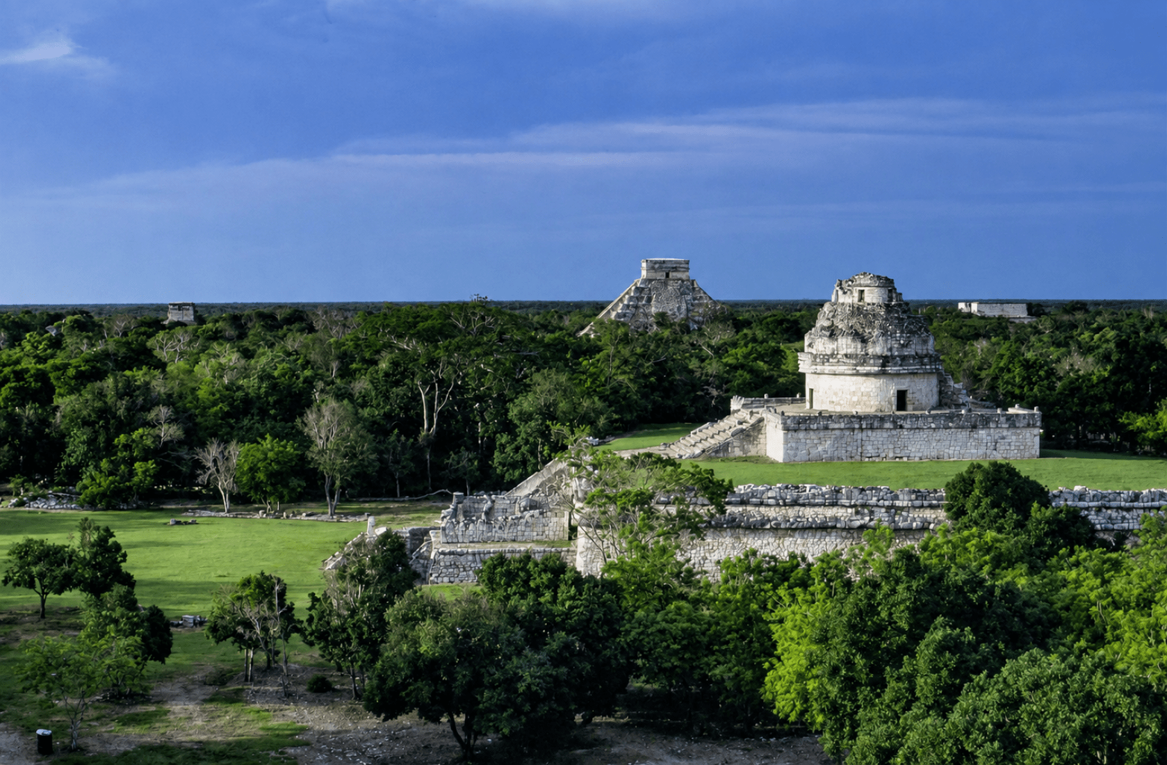 El observatorio Maya.
