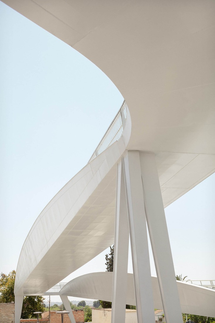 Molina de Segura footbridge by FVAI. Photography by Milena Villalba.