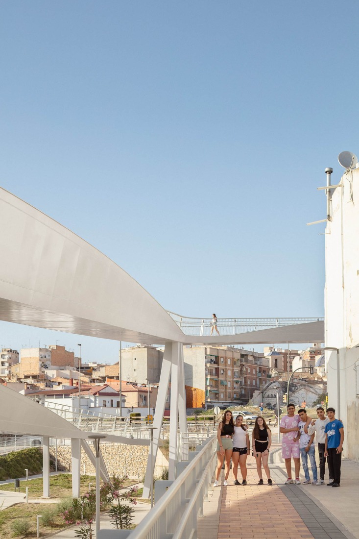 Molina de Segura footbridge by FVAI. Photography by Milena Villalba.