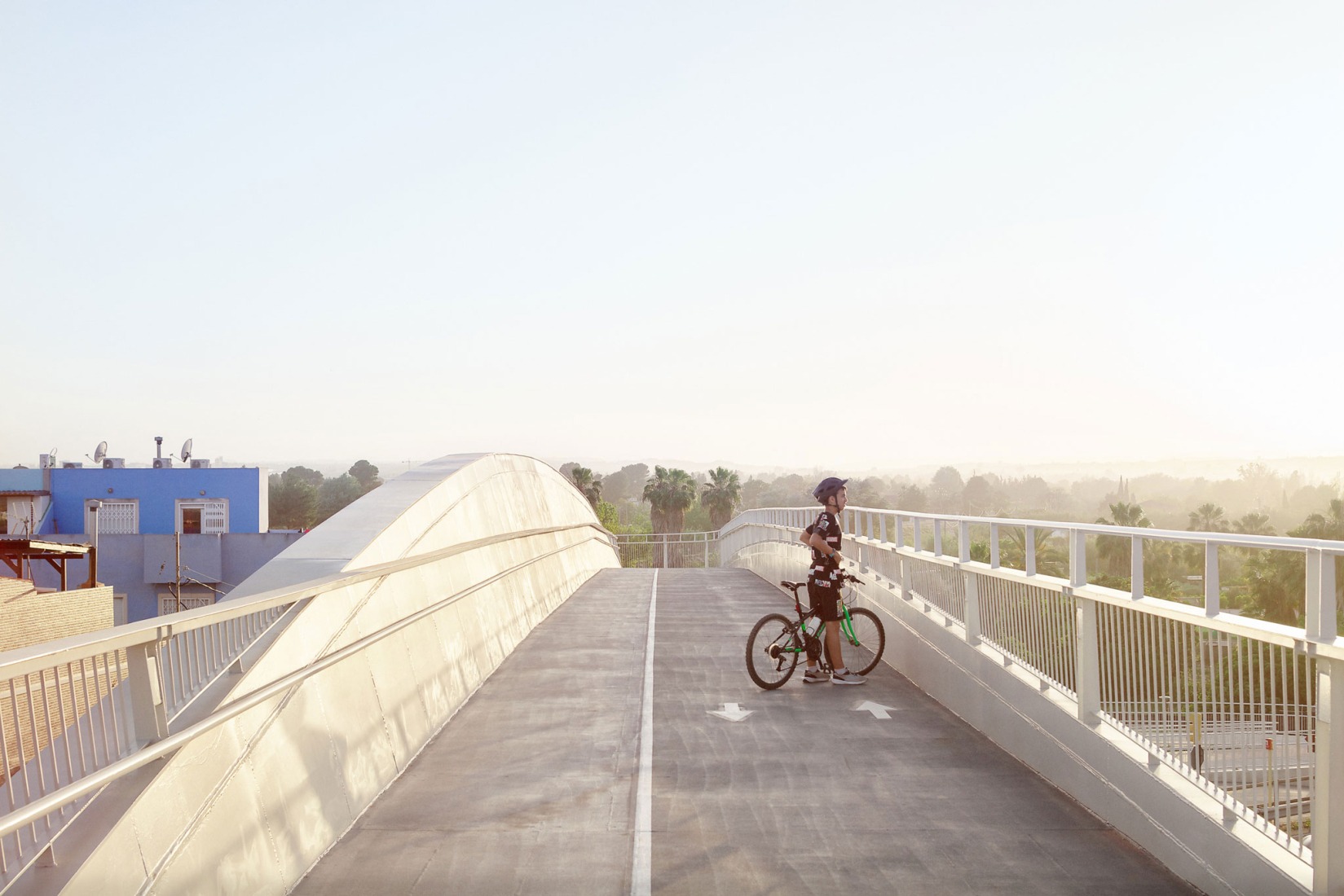 Molina de Segura footbridge by FVAI. Photography by Milena Villalba.