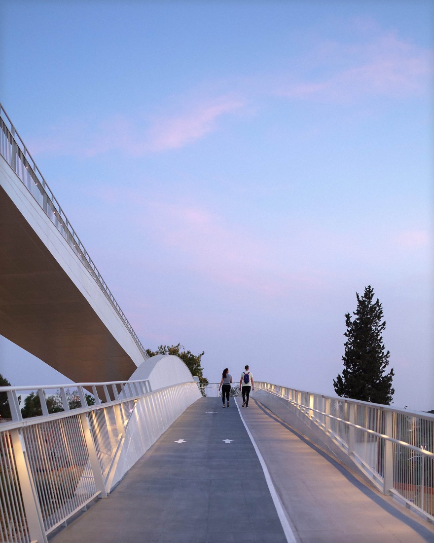 Molina de Segura footbridge by FVAI. Photography by Milena Villalba.