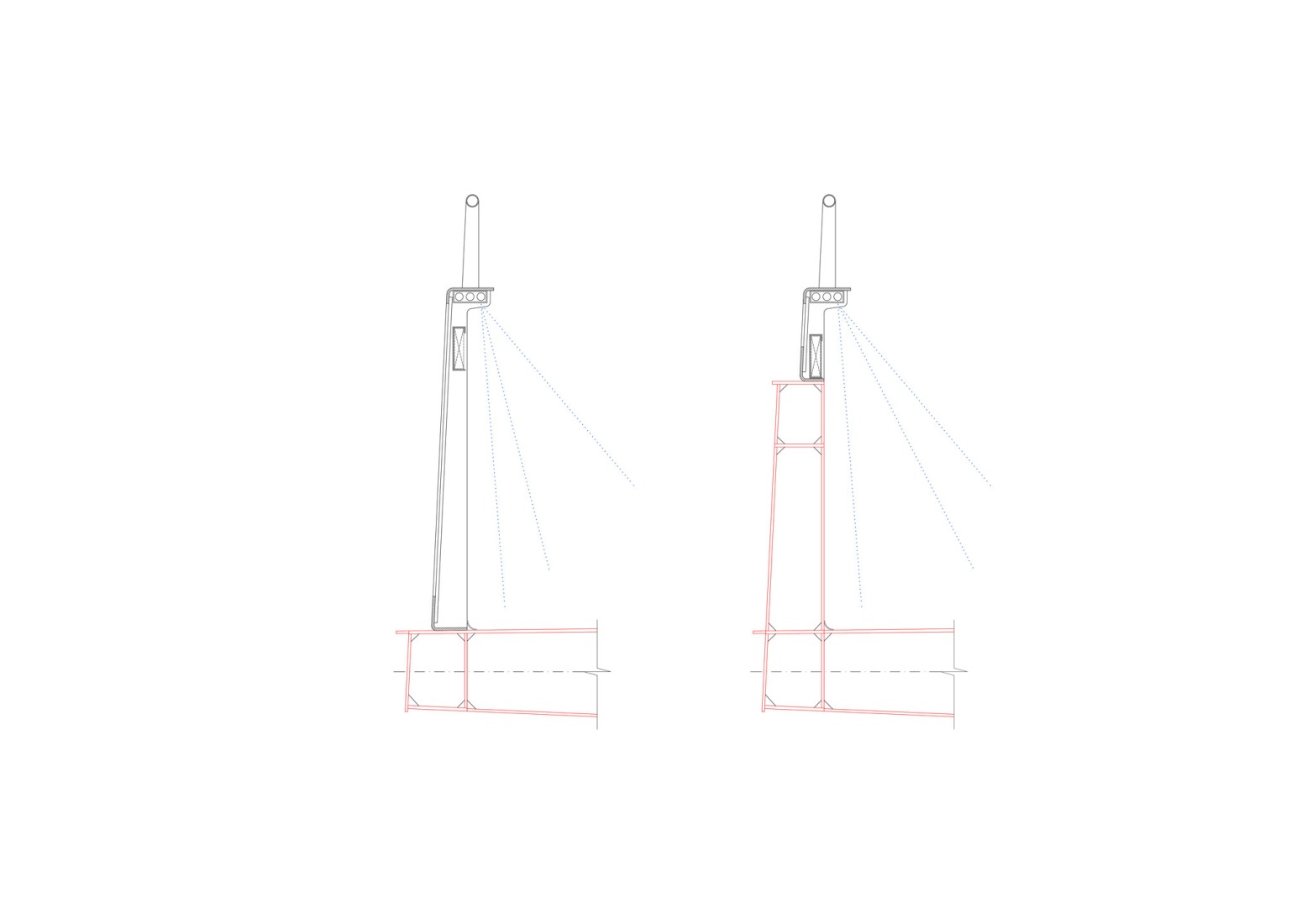 Details. Molina de Segura footbridge by FVAI. 