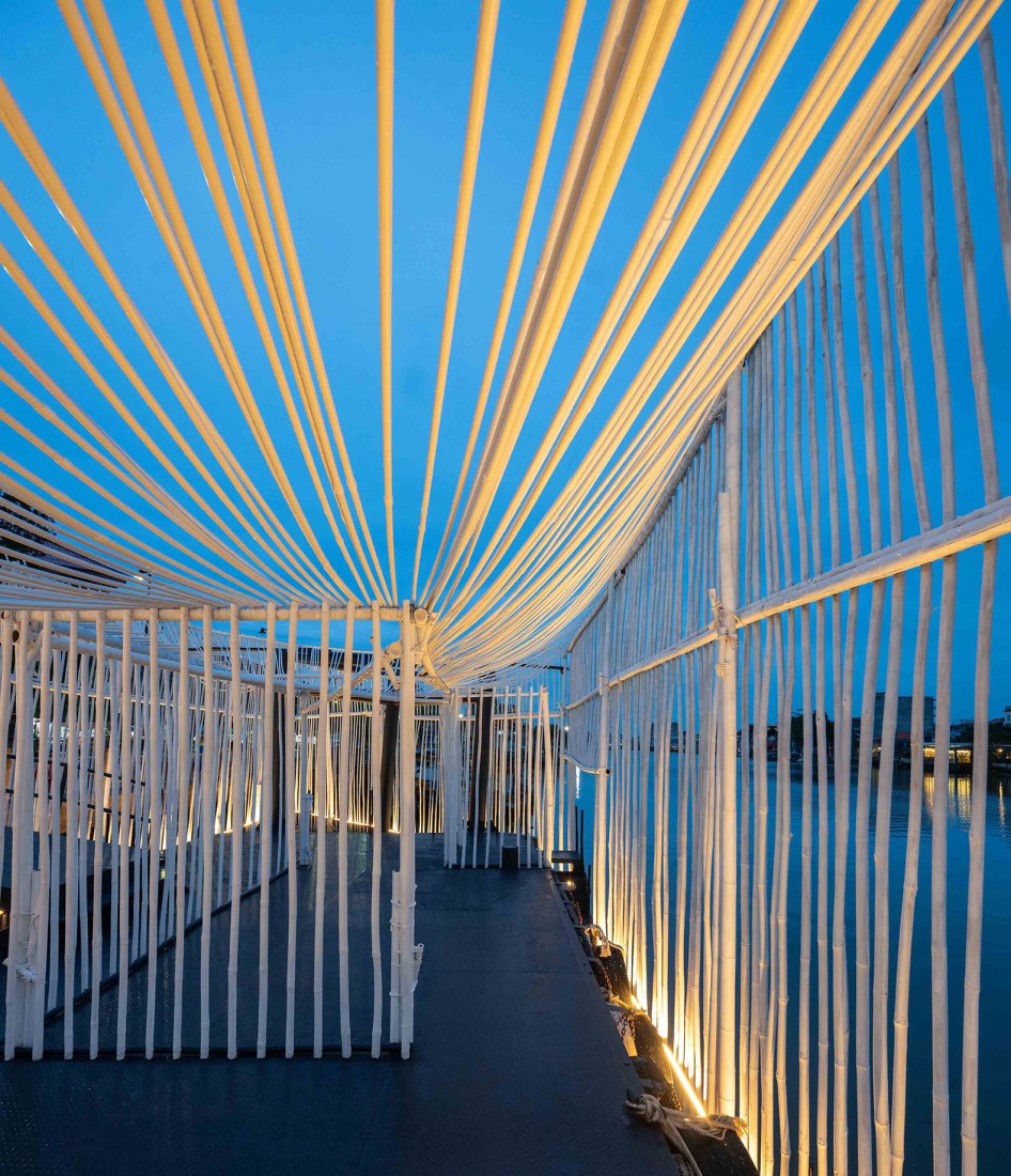 Pattani Fishermen Community Hub by HAS design and research. Photograph by Rungkit Charoenwat. Images courtesy by Jenchieh Hung + Kulthida Songkittipakdee / HAS design and research.