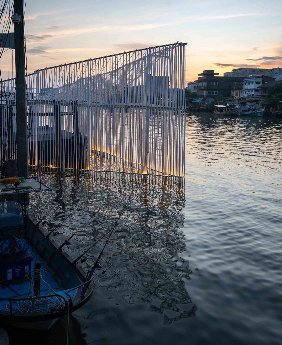 Pattani Fishermen Community Hub by HAS design and research. Photograph by Rungkit Charoenwat. Images courtesy by Jenchieh Hung + Kulthida Songkittipakdee / HAS design and research.