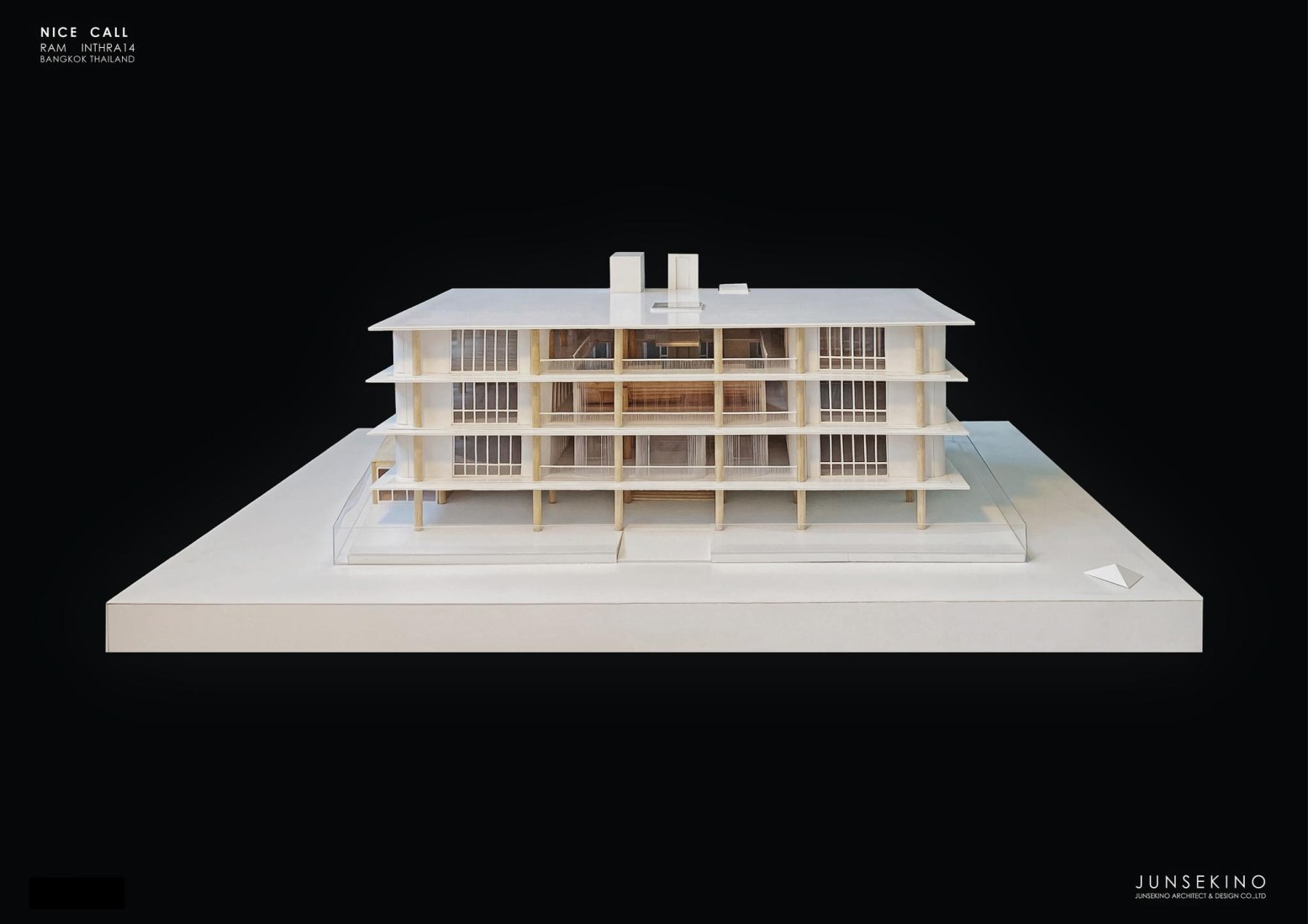 Model. "NICE CALL (NCP)" by Junsekino Architect and Design. 