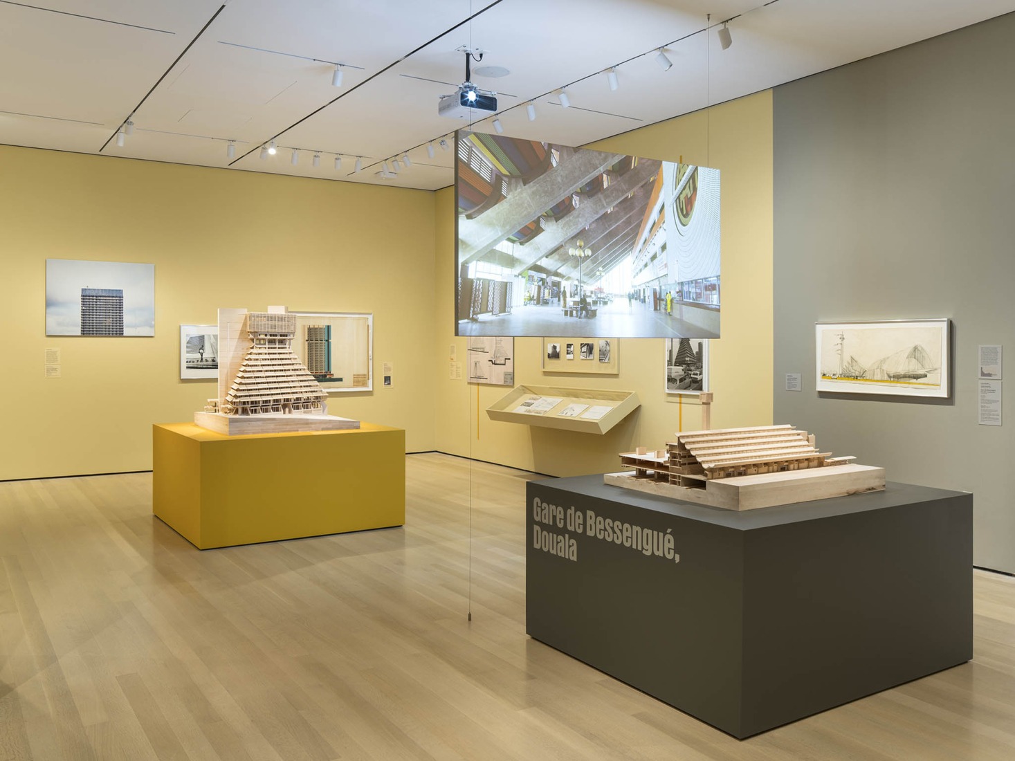 Installation view, Architects of Liberation: Modernism in Western Africa, on view at The Museum of Modern Art, New York, from July 5, 2026 through January 2, 2027. Photo by Martin Parsekian / The Museum of Modern Art, New York.