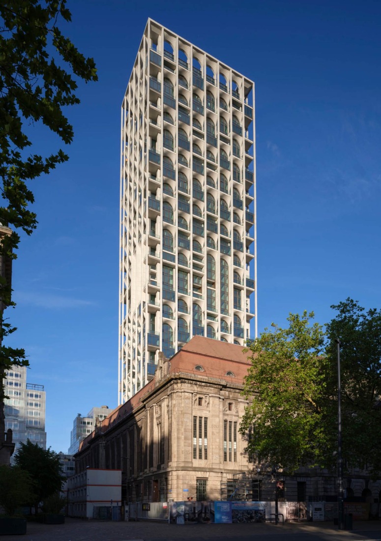 POST tower by ODA. Photograph by Ossip van Duivenbode.