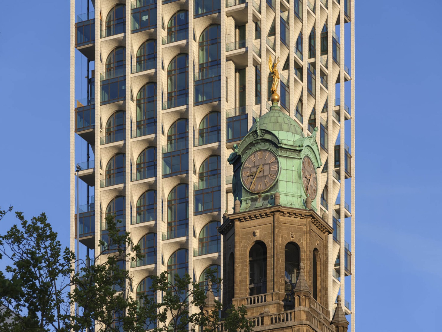 POST tower by ODA. Photograph by Ossip van Duivenbode.