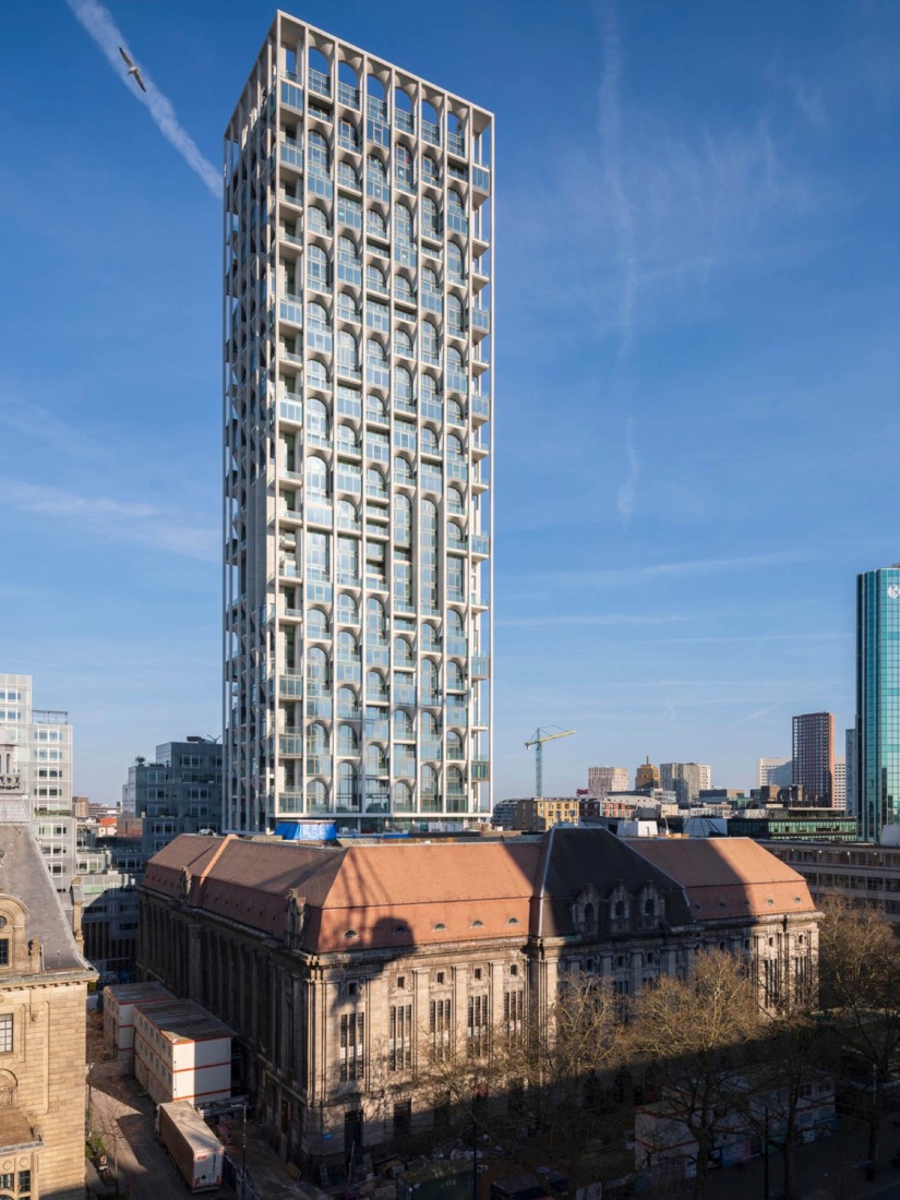 POST tower by ODA. Photograph by Ossip van Duivenbode.