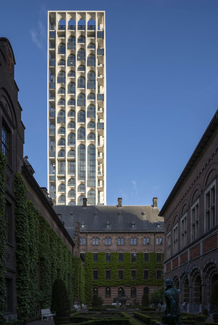 POST tower by ODA. Photograph by Ossip van Duivenbode.