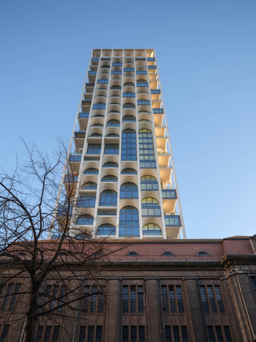 POST tower by ODA. Photograph by Ossip van Duivenbode.