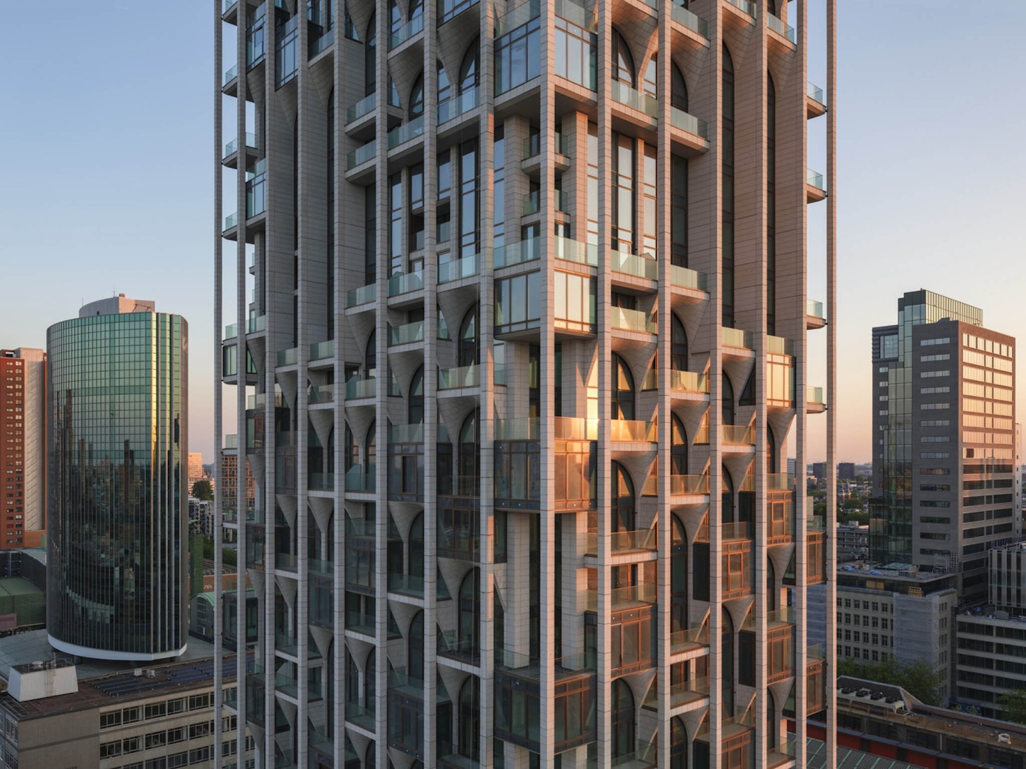 POST tower by ODA. Photograph by Ossip van Duivenbode.