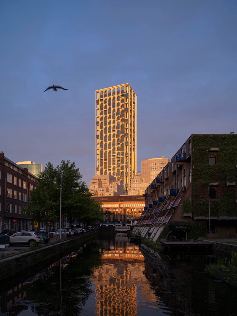 POST tower by ODA. Photograph by Ossip van Duivenbode.