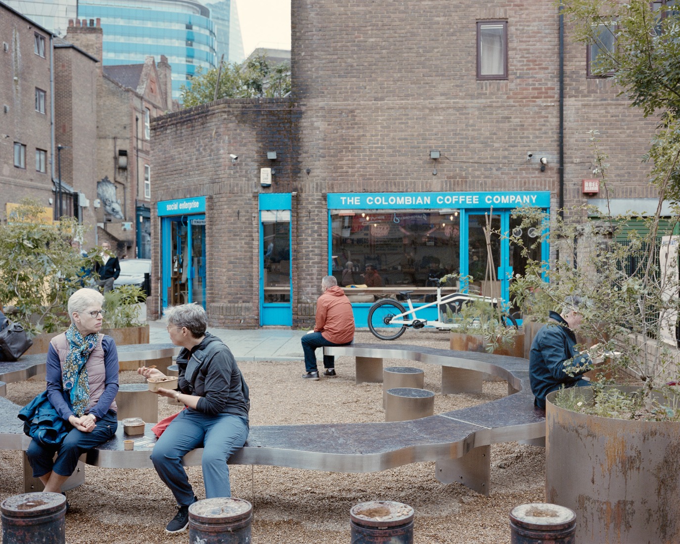 Macchiato Pocket Park by OUT Architecture. Photograph by Federico Farinatti.