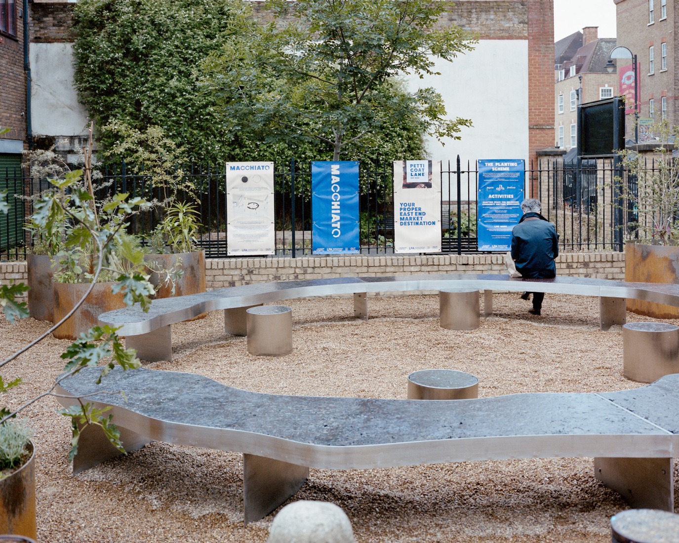 Macchiato Pocket Park by OUT Architecture. Photograph by Federico Farinatti.