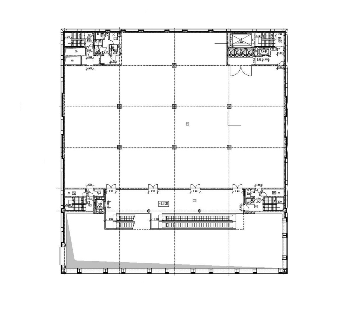 Plano de primera planta. Museo ZILART por SPeeCH.