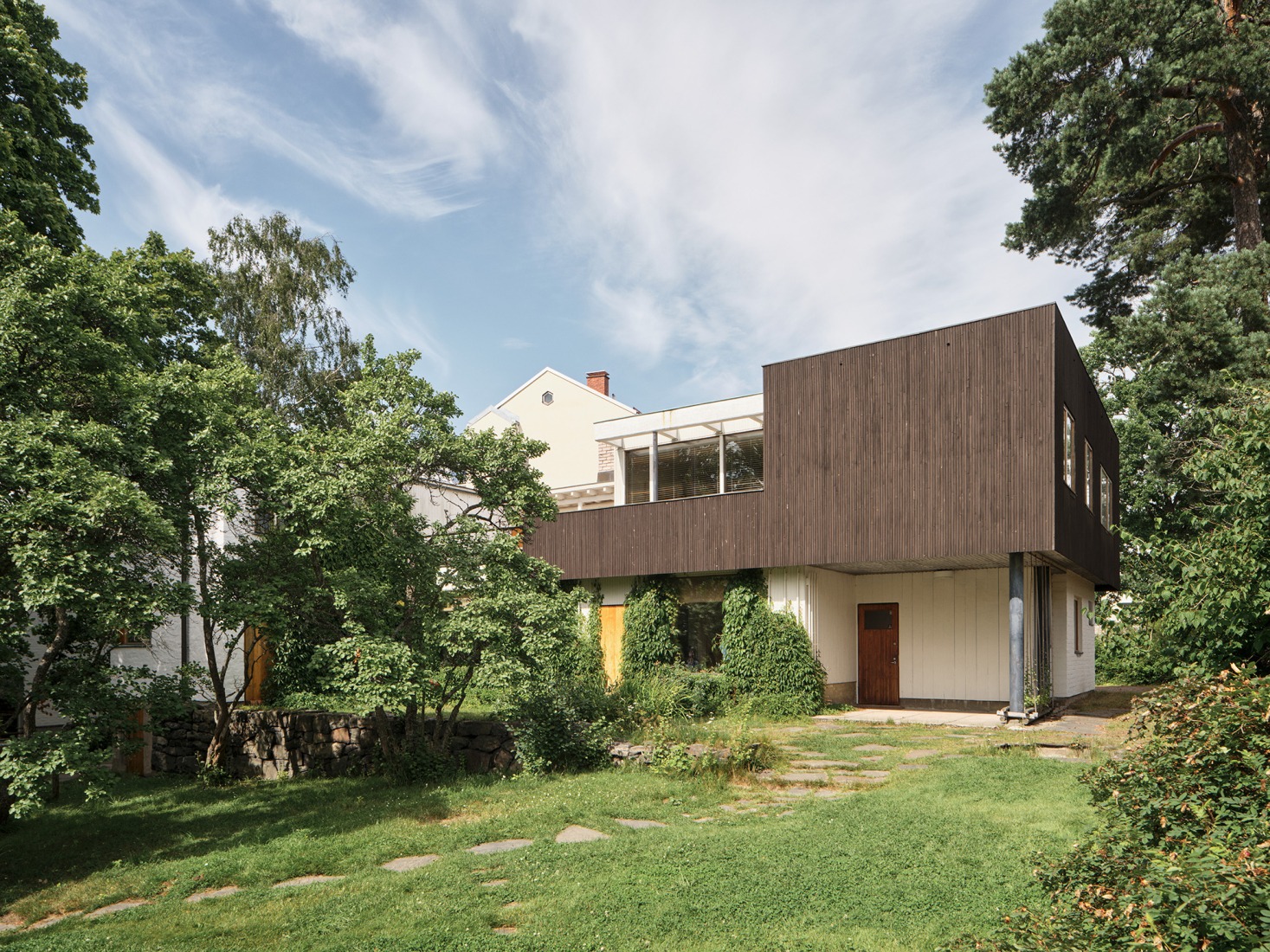 La Casa Aalto. Fotografía por Tuomas Uusheimo y Helsinki Partners.