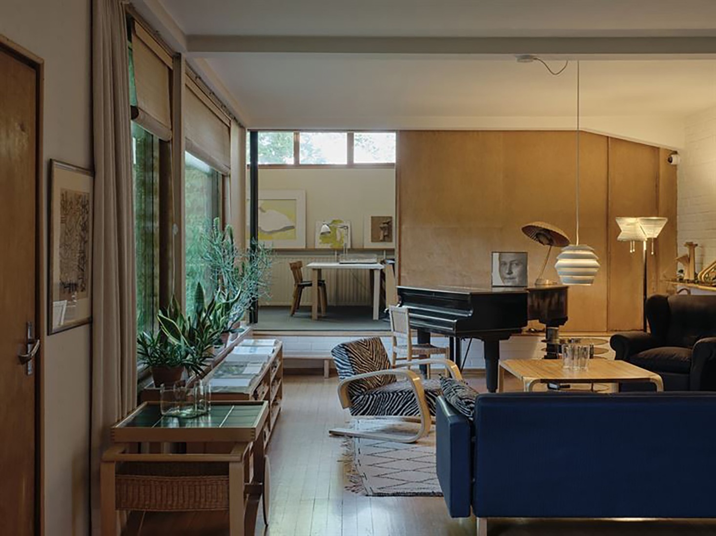 La Casa Aalto. Fotografía por Tuomas Uusheimo y Helsinki Partners.