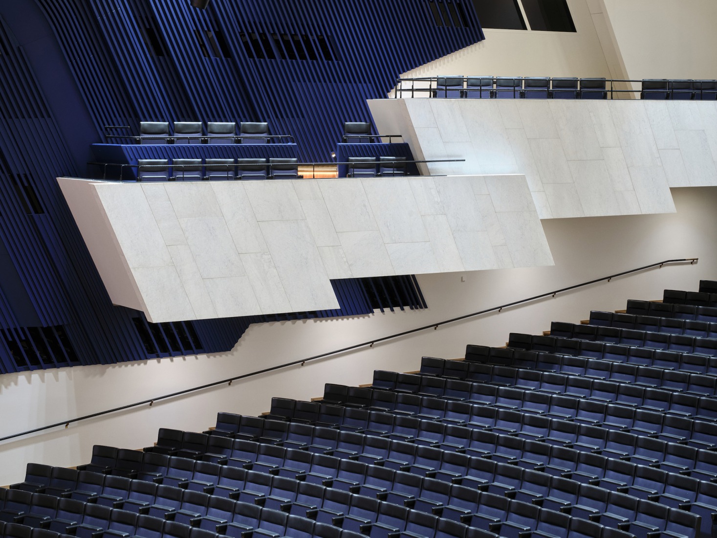 Sala Finlandia. Fotografía de Tuomas Uusheimo y Helsinki Partners.