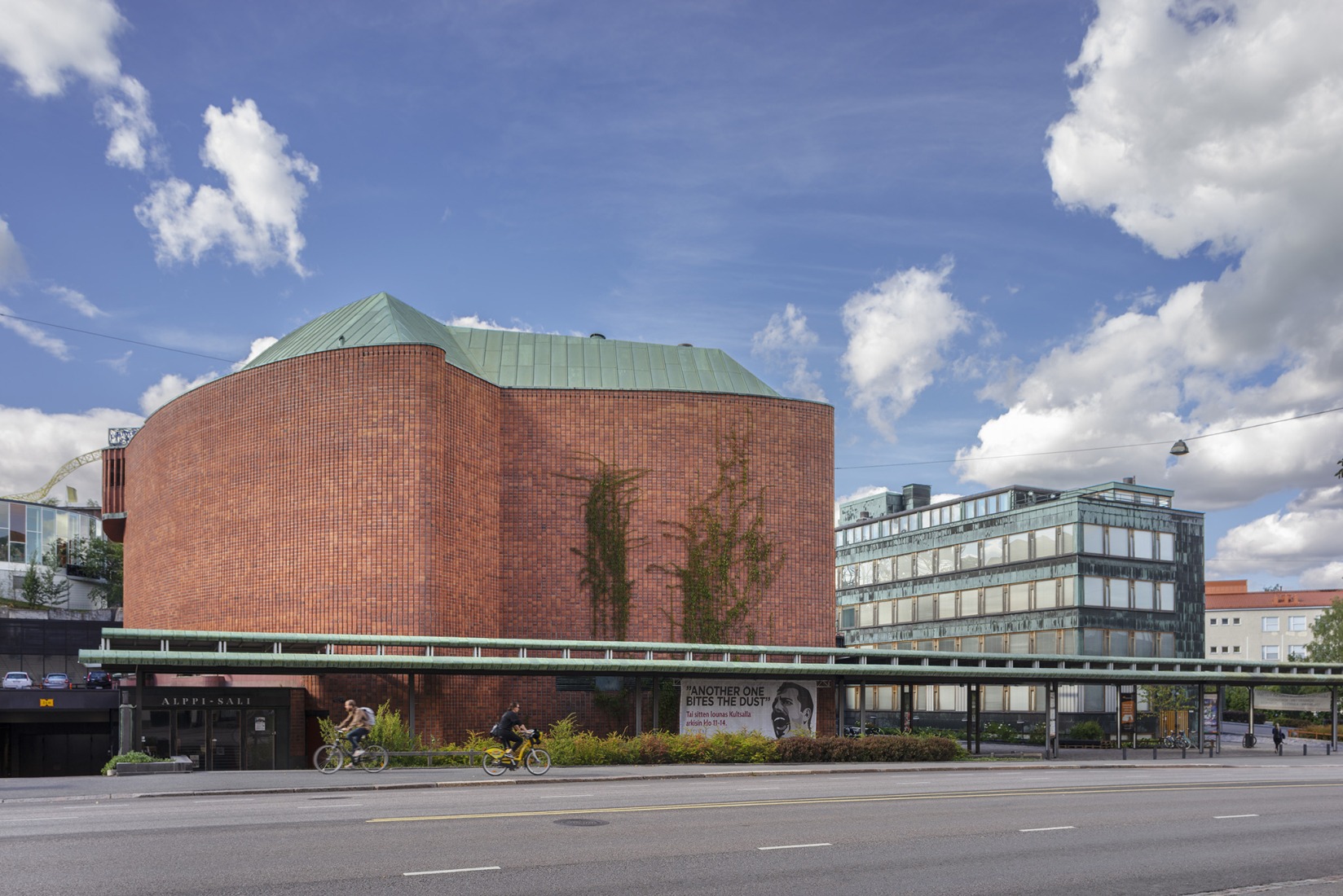Casa de la Cultura, 1952-1958. Fachada. Fotografía por Maija Holma. Cortesía de la Fundación Alvar Aalto.