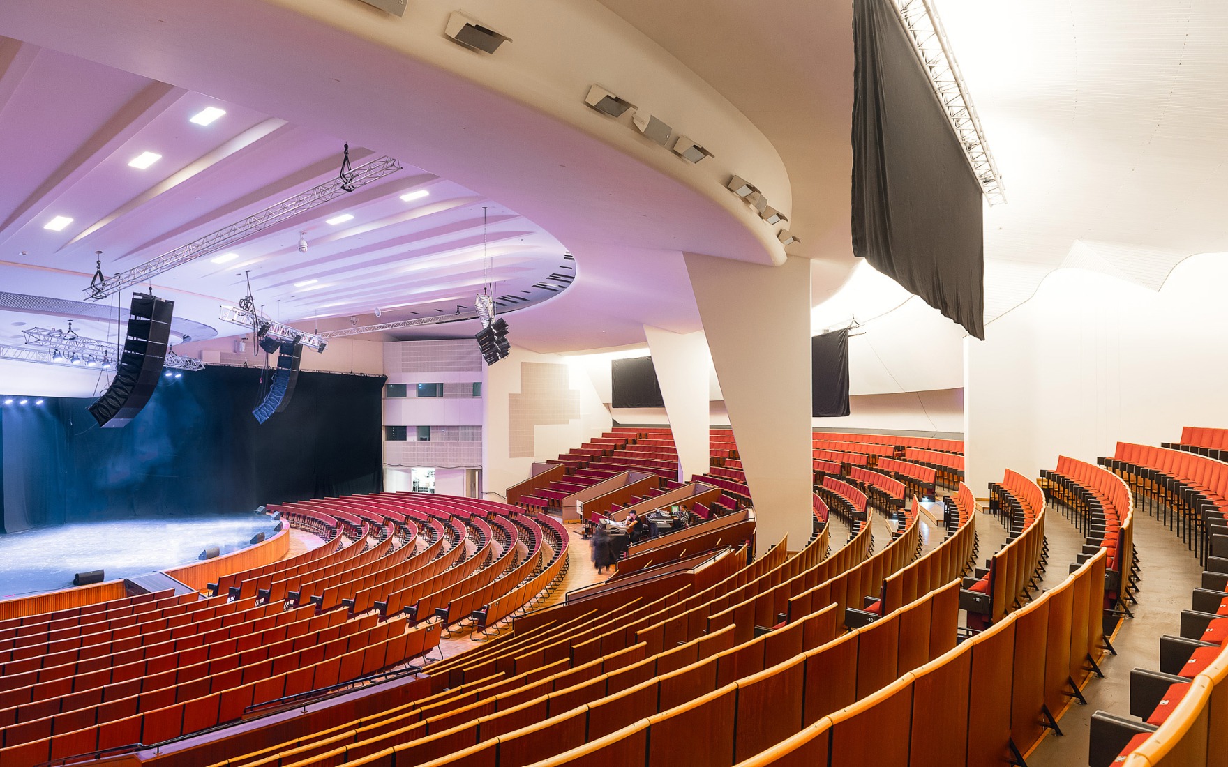 Kulttuuritalo Aalto. Fotografía por Hannu Rytky.