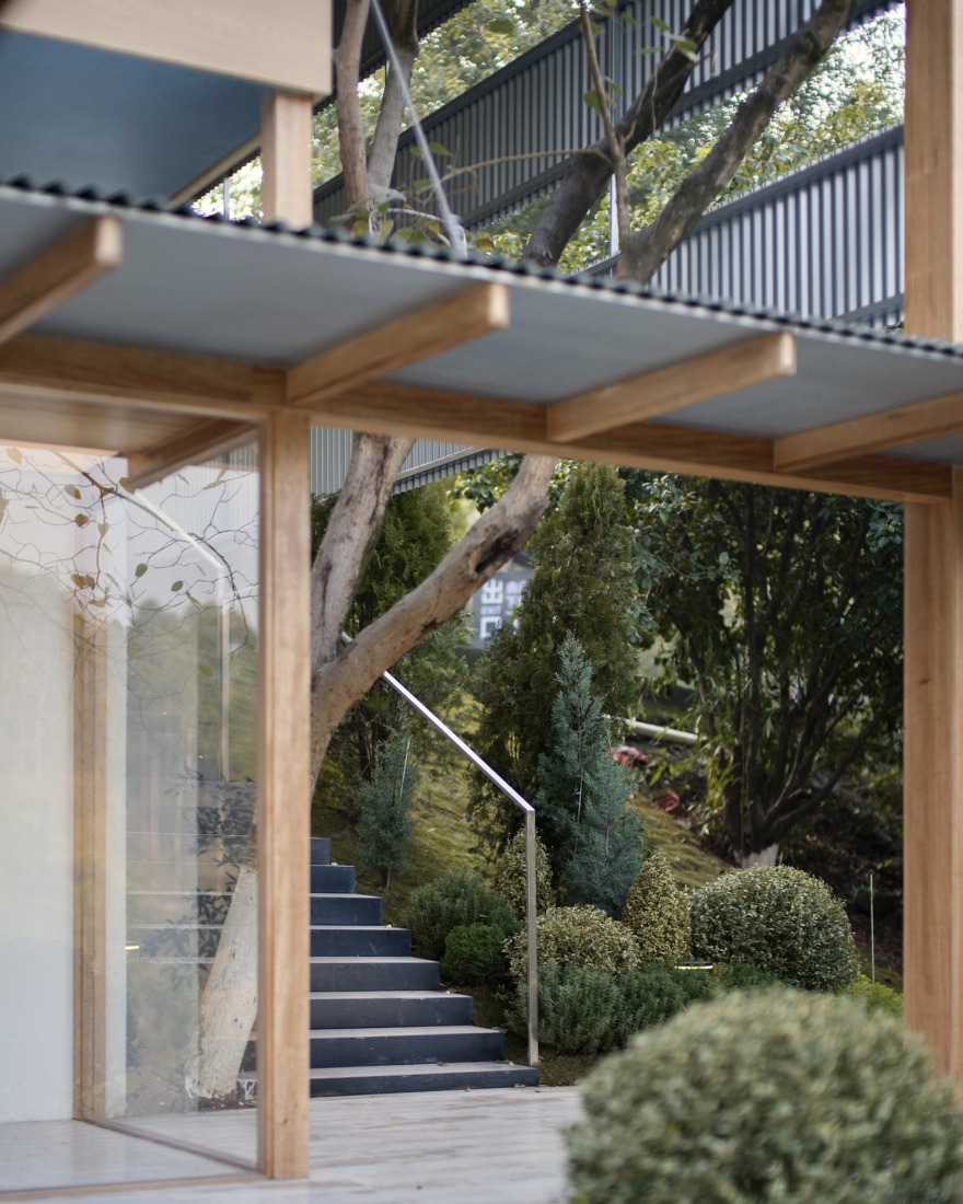 Cocina Familiar Italiana LAGO por vari architects. Fotografía por Zhu Wenqiao.