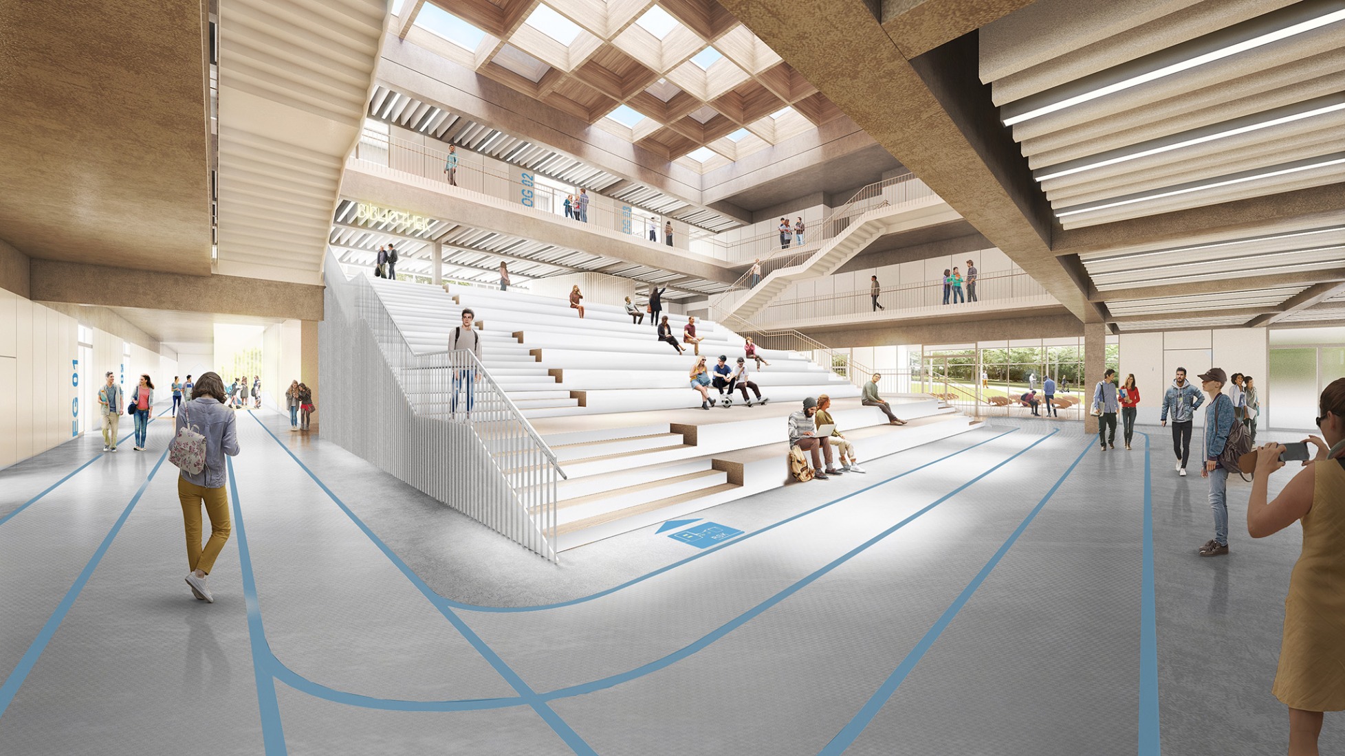 Visualización. "Staatliche Realschule Kemnath" by ALN + Gutiérrez-delaFuente.