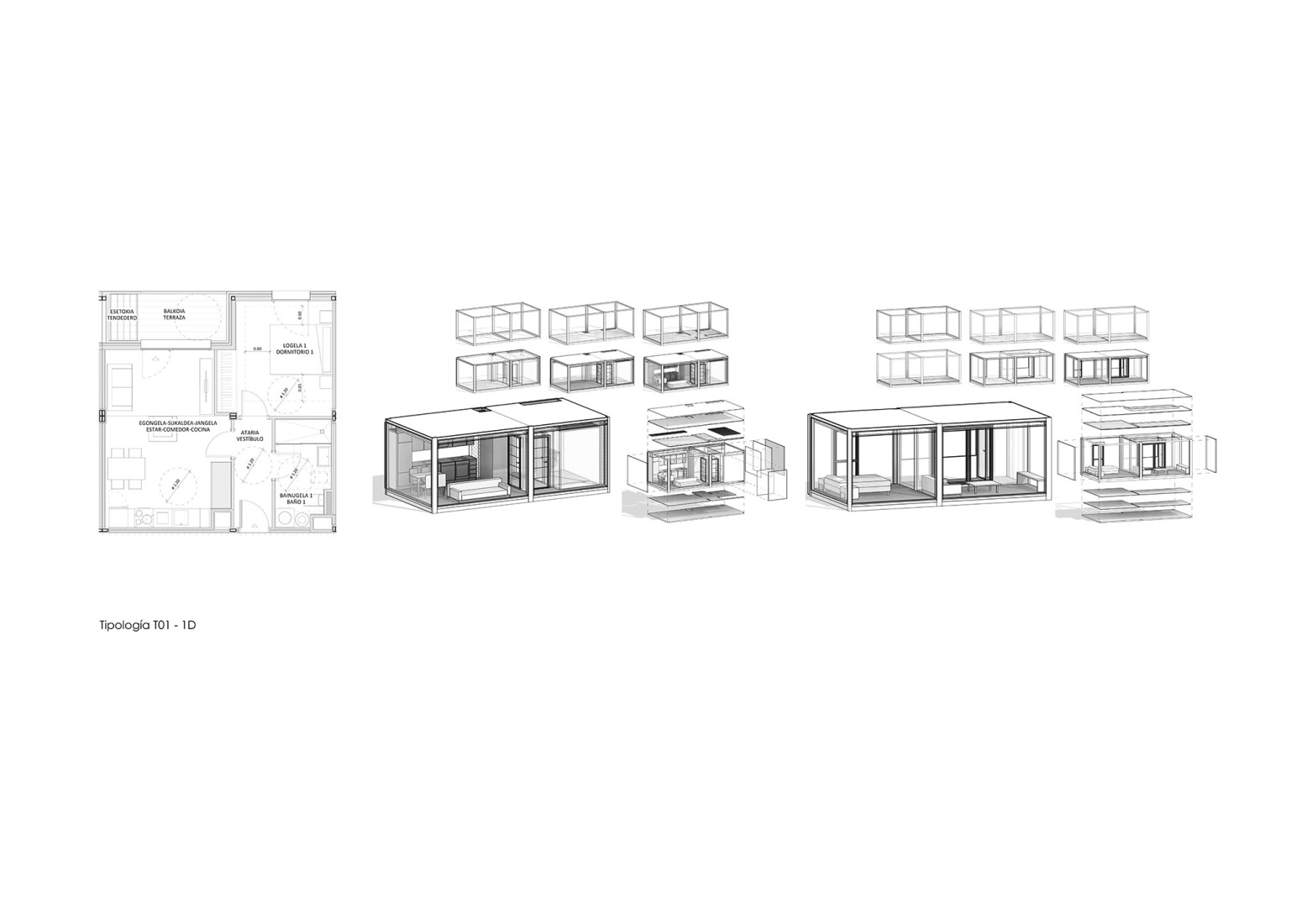 Typologies. Social housing in Sopela by BIEME + XLark.