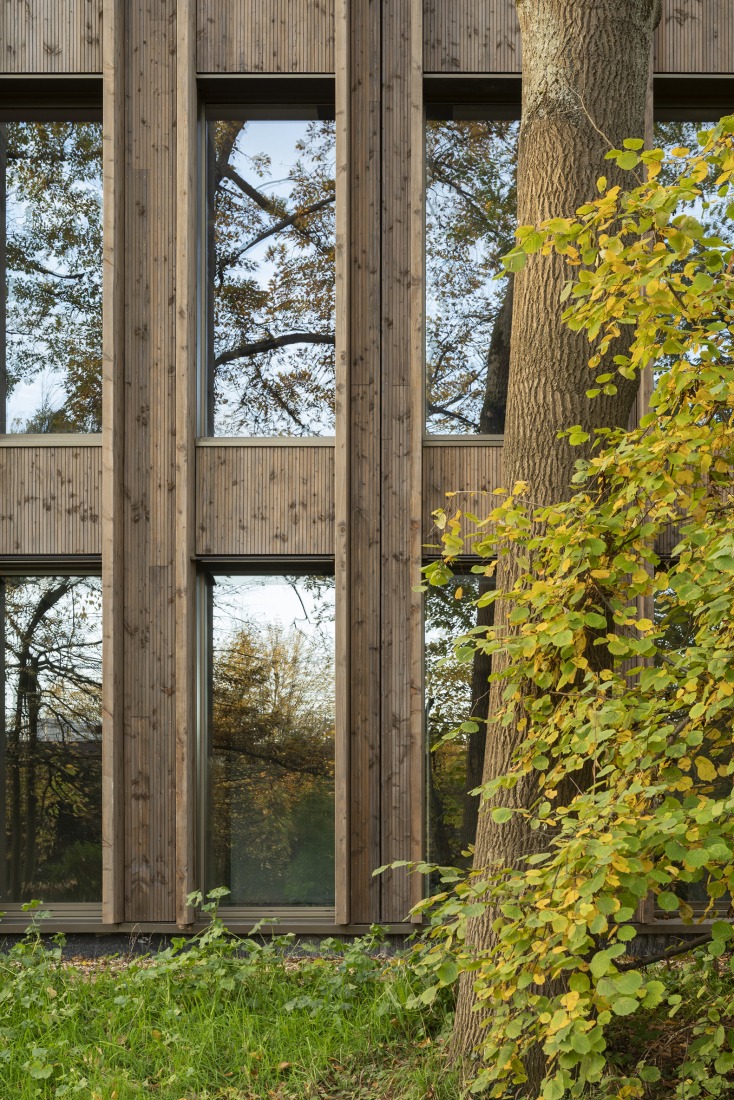 IXCAMPUS by Baumschlager Eberle Architekten + SAME. Photograph by Cyrille Weiner.
