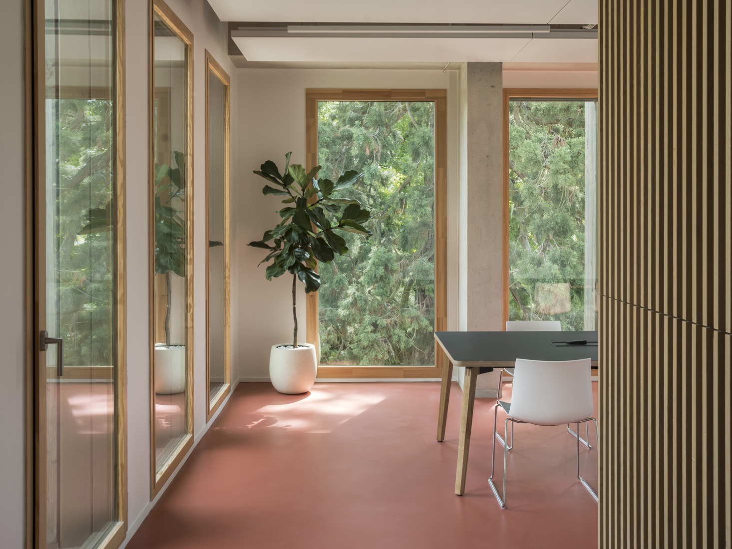 IXCAMPUS by Baumschlager Eberle Architekten + SAME. Photograph by Cyrille Weiner.