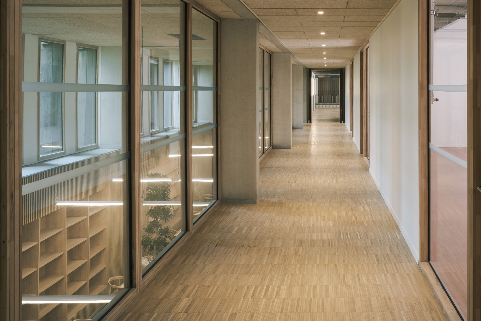 IXCAMPUS by Baumschlager Eberle Architekten + SAME. Photograph by Cyrille Weiner.