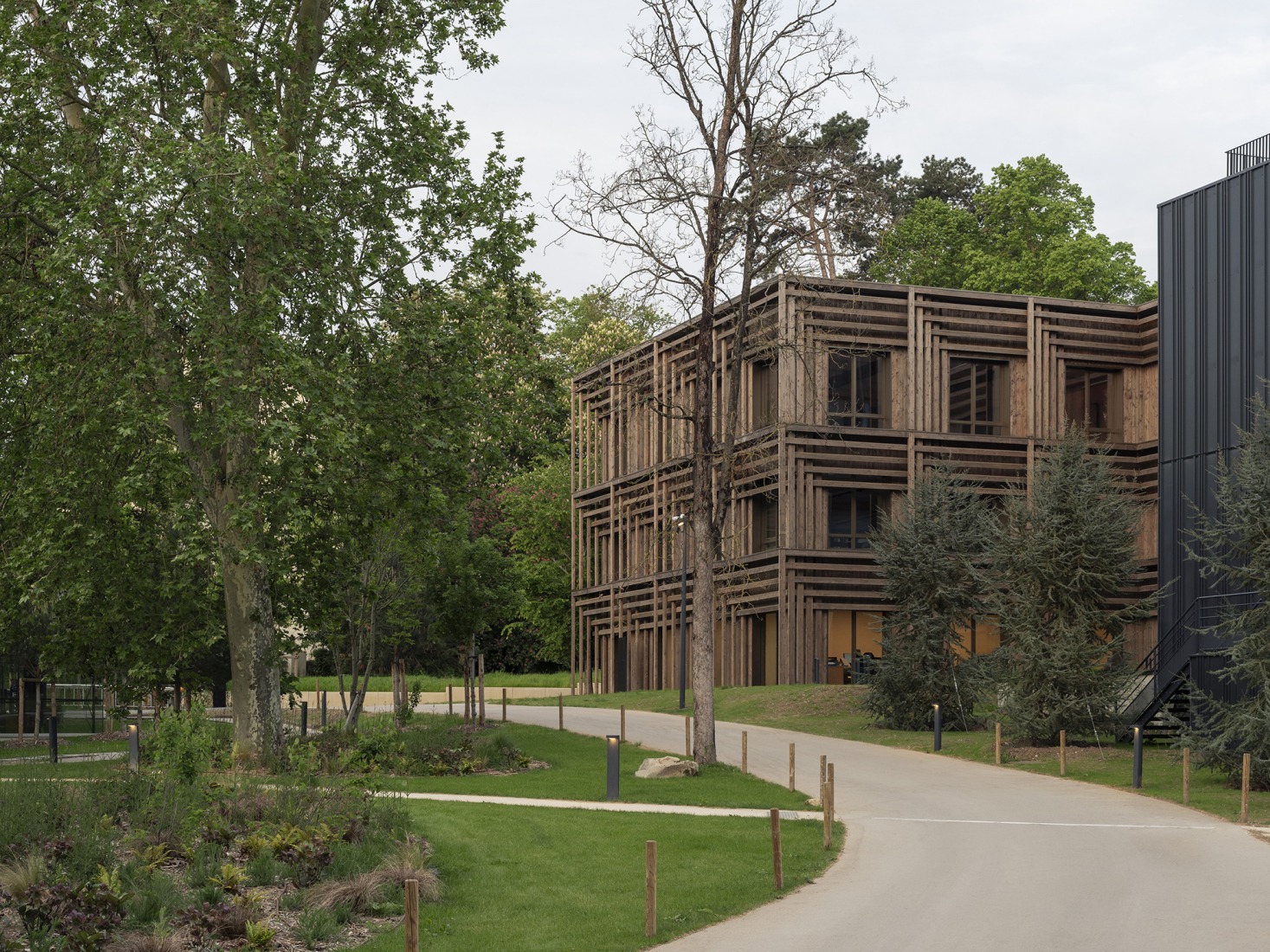 IXCAMPUS by Baumschlager Eberle Architekten + SAME. Photograph by Cyrille Weiner.