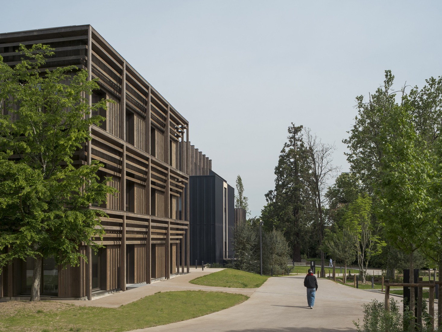IXCAMPUS by Baumschlager Eberle Architekten + SAME. Photograph by Cyrille Weiner.