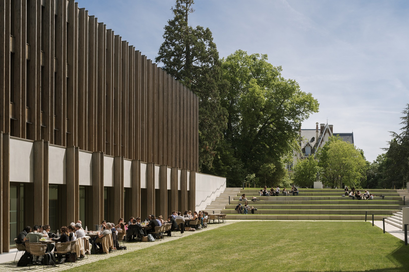 IXCAMPUS by Baumschlager Eberle Architekten + SAME. Photograph by Cyrille Weiner.