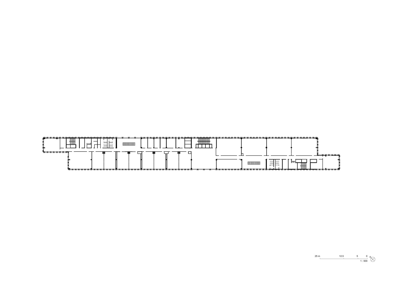 La Grande Orangerie second floor plan. IXCAMPUS by Baumschlager Eberle Architekten + SAME.