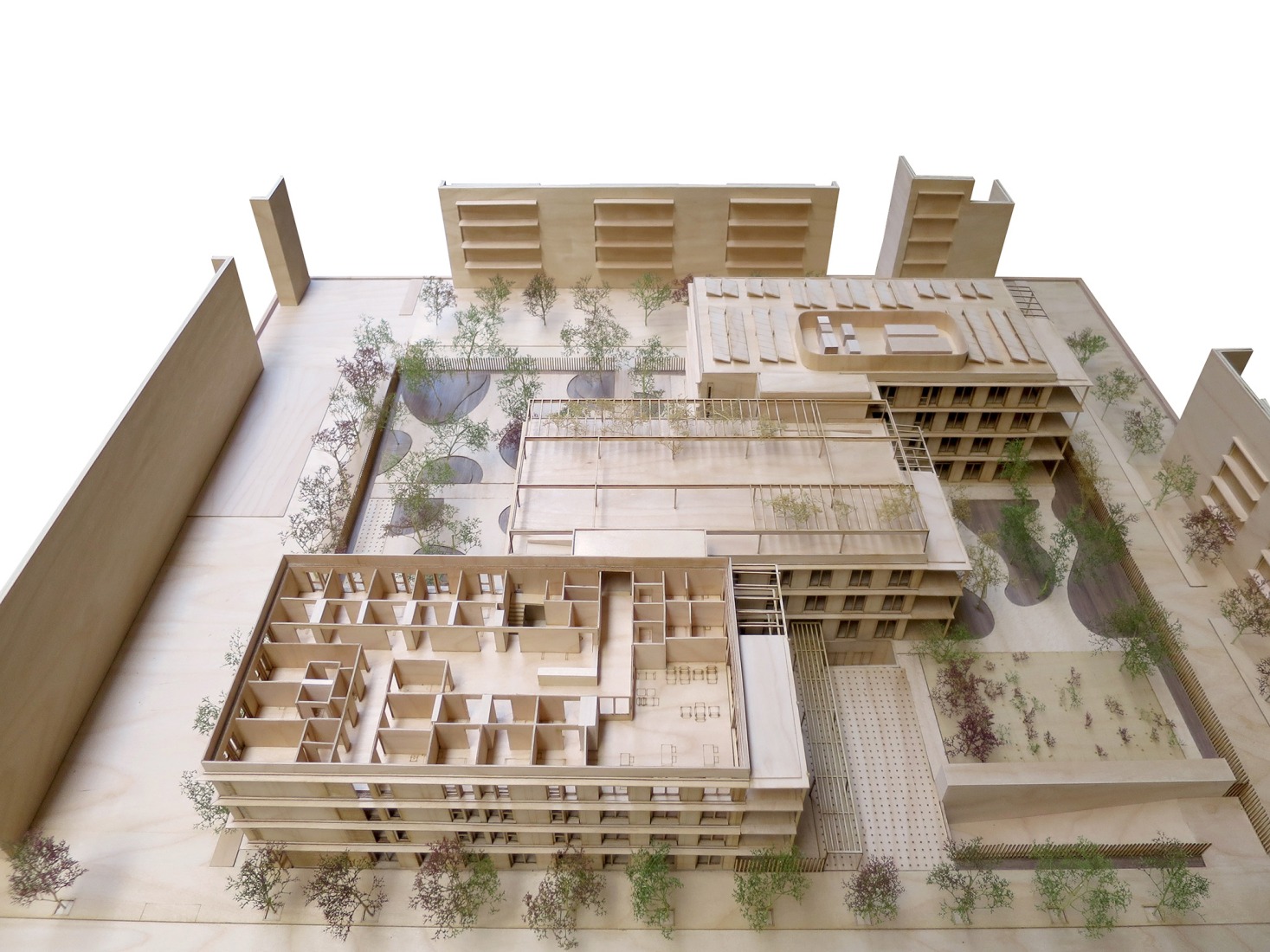 Model. Josefa Puigpelat "Teresina" Residence by Coll-Leclerc.