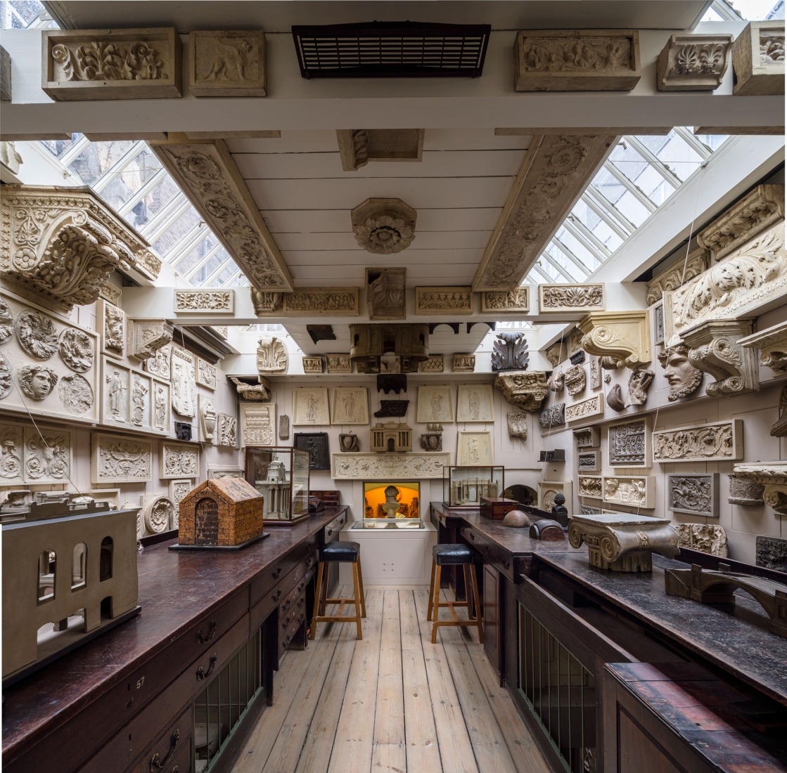 Sir John Soane_s Drawing Office, at the heart of the Museum. Photograph by Gareth Gardner