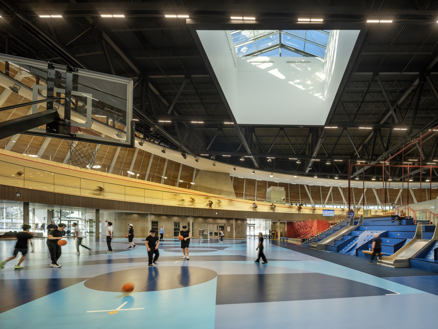 Coronation Park by HCMA + Dub Architects + FaulknerBrowns. Photograph by Nic Lehoux.